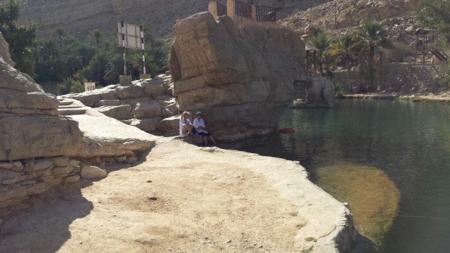 Amazing time at Wadi Bani Khaled